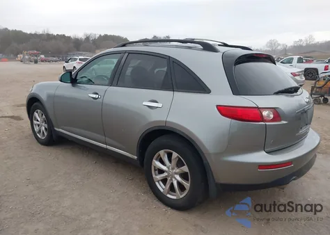 2008 Infiniti Fx35 z USA, uszkodzony, nr VIN JNRAS08W18X205630